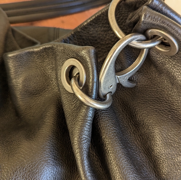 Pebbled Leather Handbag by Vera Wang - Picture 3 of 15